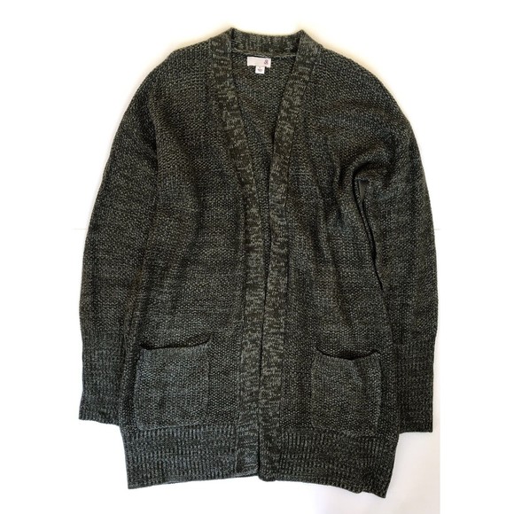 SO Boyfriend Cardigan Green Size Large - Picture 1 of 9
